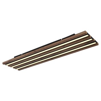 Globo Hayden Deckenleuchte LED Naturfarben, Schwarz, 1-flammig Globo Hayden Deckenleuchte LED Naturfarben, Schwarz, 1-flammig