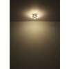 Globo Melisand Deckenleuchte LED Silber, 1-flammig