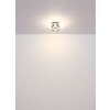 Globo Melisand Deckenleuchte LED Silber, 1-flammig
