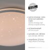 Leuchten Direkt KYLE Deckenleuchte LED Silber, 1-flammig