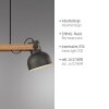 Leuchten Direkt CUP 2.0 Pendelleuchte LED Braun, Schwarz, 2-flammig