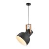 Leuchten Direkt CUP 2.0 Pendelleuchte LED Braun, Schwarz, 1-flammig