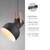 Leuchten Direkt CUP 2.0 Pendelleuchte LED Braun, Schwarz, 1-flammig