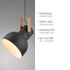 Leuchten Direkt CUP 2.0 Pendelleuchte LED Braun, Schwarz, 1-flammig