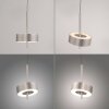 Paul Neuhaus Q-Rotate Pendelleuchte LED Silber, 1-flammig, Fernbedienung
