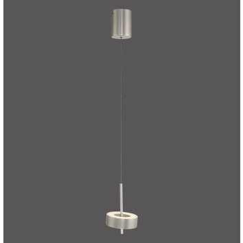 Paul Neuhaus Q-Rotate Pendelleuchte LED Silber, 1-flammig, Fernbedienung
