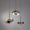 Paul Neuhaus Q-Rotate Pendelleuchte LED Braun, 3-flammig, Fernbedienung