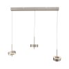 Paul Neuhaus Q-Rotate Pendelleuchte LED Silber, 3-flammig, Fernbedienung