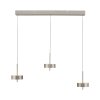 Paul Neuhaus Q-Rotate Pendelleuchte LED Silber, 3-flammig, Fernbedienung