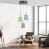 Paul Neuhaus Zula Pendelleuchte LED Braun, 3-flammig