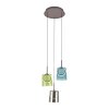 Paul Neuhaus Zula Pendelleuchte LED Braun, 3-flammig