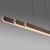 Paul Neuhaus Adriana Round Pendelleuchte LED Braun, 2-flammig