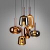 Paul Neuhaus Irides Pendelleuchte LED Braun, 6-flammig Paul Neuhaus Irides Pendelleuchte LED Braun, 6-flammig