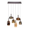 Paul Neuhaus Irides Pendelleuchte LED Braun, 6-flammig Paul Neuhaus Irides Pendelleuchte LED Braun, 6-flammig