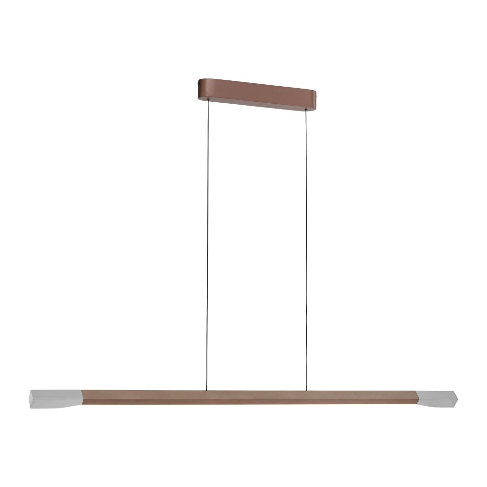 Paul Neuhaus Hoop Pendelleuchte LED Braun, Silber, 1-flammig
