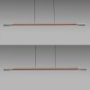Paul Neuhaus Hoop Pendelleuchte LED Braun, Silber, 1-flammig