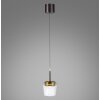 Paul Neuhaus Q-Kon Pendelleuchte LED Braun, 1-flammig, Fernbedienung