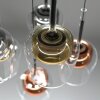 Paul Neuhaus Q-Kon Pendelleuchte LED Braun, 6-flammig, Fernbedienung