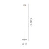 Paul Neuhaus Q-Rotate Stehleuchte LED Silber, 1-flammig