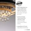 Paul Neuhaus Rotazo Deckenleuchte LED Gold, Schwarz, 1-flammig