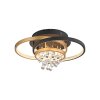 Paul Neuhaus Rotazo Deckenleuchte LED Gold, Schwarz, 1-flammig
