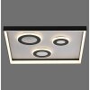 Paul Neuhaus Dune Deckenleuchte LED Schwarz, 1-flammig, Fernbedienung