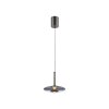 Paul Neuhaus PURE Vitrum Pendelleuchte LED Grau, 2-flammig