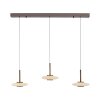 Paul Neuhaus PURE Vitrum Pendelleuchte LED Braun, 6-flammig