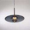 Paul Neuhaus PURE E-Vitrum Pendelleuchte LED Grau, 2-flammig, Fernbedienung