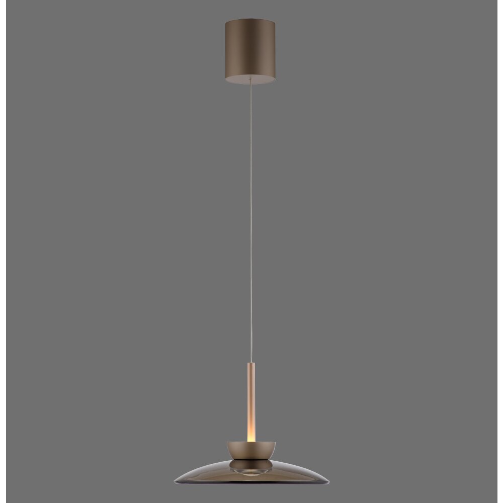Paul Neuhaus PURE Moon Pendelleuchte LED Bronze, 2-flammig main product photo
