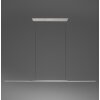Paul Neuhaus PURE Surface Pendelleuchte LED Grau, 1-flammig