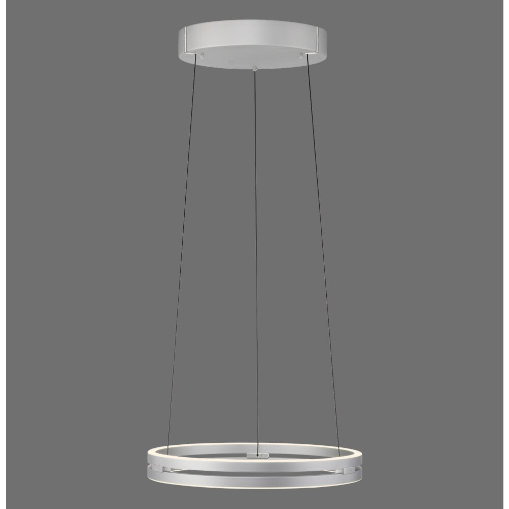 Paul Neuhaus PURE E-Loop Pendelleuchte LED Silber, 2-flammig, Fernbedienung main product photo