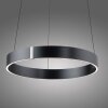 Paul Neuhaus PURE E-Clipse Pendelleuchte LED Grau, 2-flammig, Fernbedienung