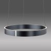 Paul Neuhaus PURE E-Clipse Pendelleuchte LED Grau, 2-flammig, Fernbedienung