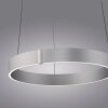 Paul Neuhaus PURE E-Clipse Pendelleuchte LED Silber, 2-flammig, Fernbedienung