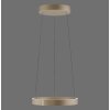Paul Neuhaus PURE E-Clipse Pendelleuchte LED Bronze, 2-flammig, Fernbedienung