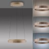 Paul Neuhaus PURE E-Clipse Pendelleuchte LED Bronze, 2-flammig, Fernbedienung