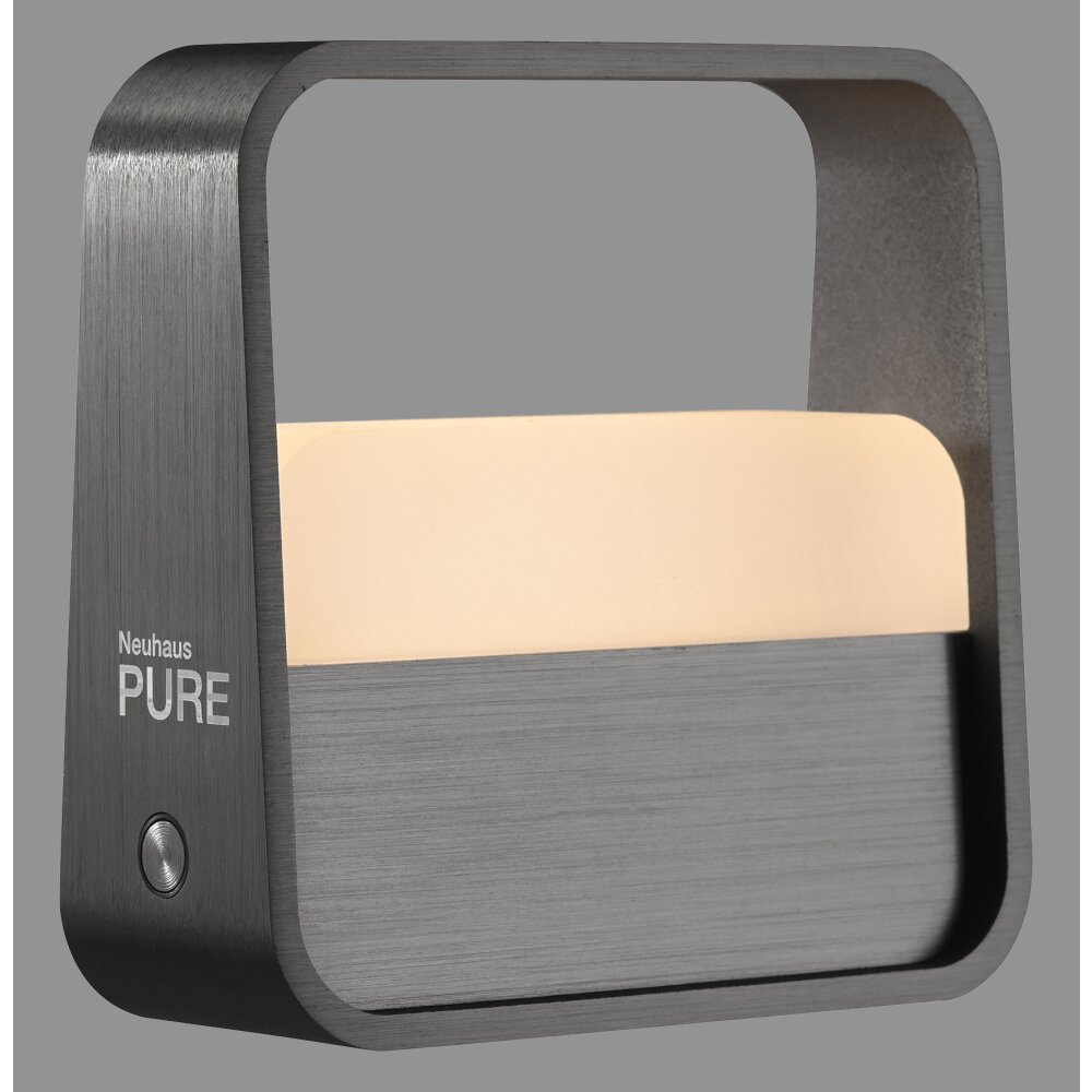 Paul Neuhaus PURE Go Tischleuchte LED Grau, 1-flammig main product photo