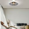 Paul Neuhaus PURE Vitrum Deckenleuchte LED Grau, 2-flammig
