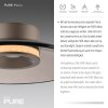 Paul Neuhaus PURE Moon Deckenleuchte LED Bronze, 2-flammig