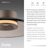 Paul Neuhaus PURE Moon Deckenleuchte LED Bronze, 2-flammig