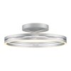 Paul Neuhaus PURE Loop Deckenleuchte LED Silber, 2-flammig, Fernbedienung