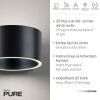 Paul Neuhaus PURE Clipse Wandleuchte LED Grau, 2-flammig