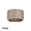 Paul Neuhaus PURE Clipse Wandleuchte LED Bronze, 2-flammig
