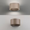 Paul Neuhaus PURE Clipse Wandleuchte LED Bronze, 2-flammig