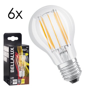 LED E27 6er Set 11 Watt 2700 Kelvin 1521 Lumen