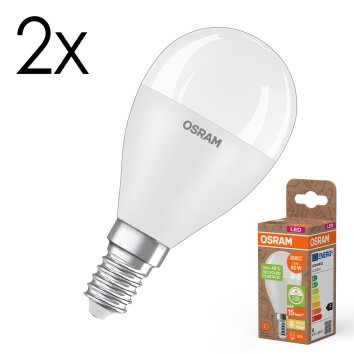 LED E14 2er Set 7,5 Watt 2700 Kelvin 806 Lumen LED E14 2er Set 7,5 Watt 2700 Kelvin 806 Lumen