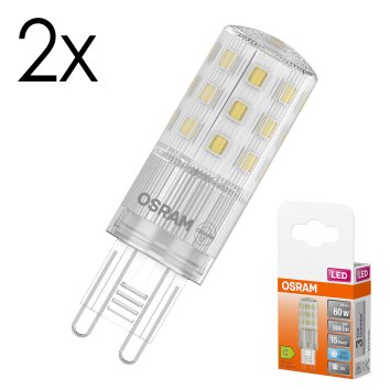 LED G9 2er Set 4,9 Watt 4000 Kelvin 806 Lumen