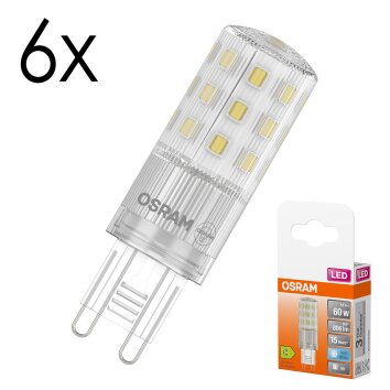 LED G9 6er Set 4,9 Watt 4000 Kelvin 806 Lumen LED G9 6er Set 4,9 Watt 4000 Kelvin 806 Lumen