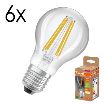 LED E27 6er Set 5 Watt 3000 Kelvin 1055 Lumen LED E27 6er Set 5 Watt 3000 Kelvin 1055 Lumen